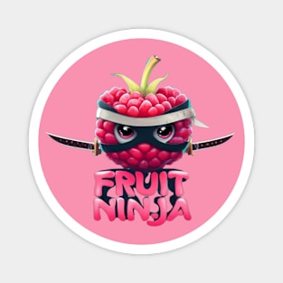 raspberry, fruit ninja Magnet